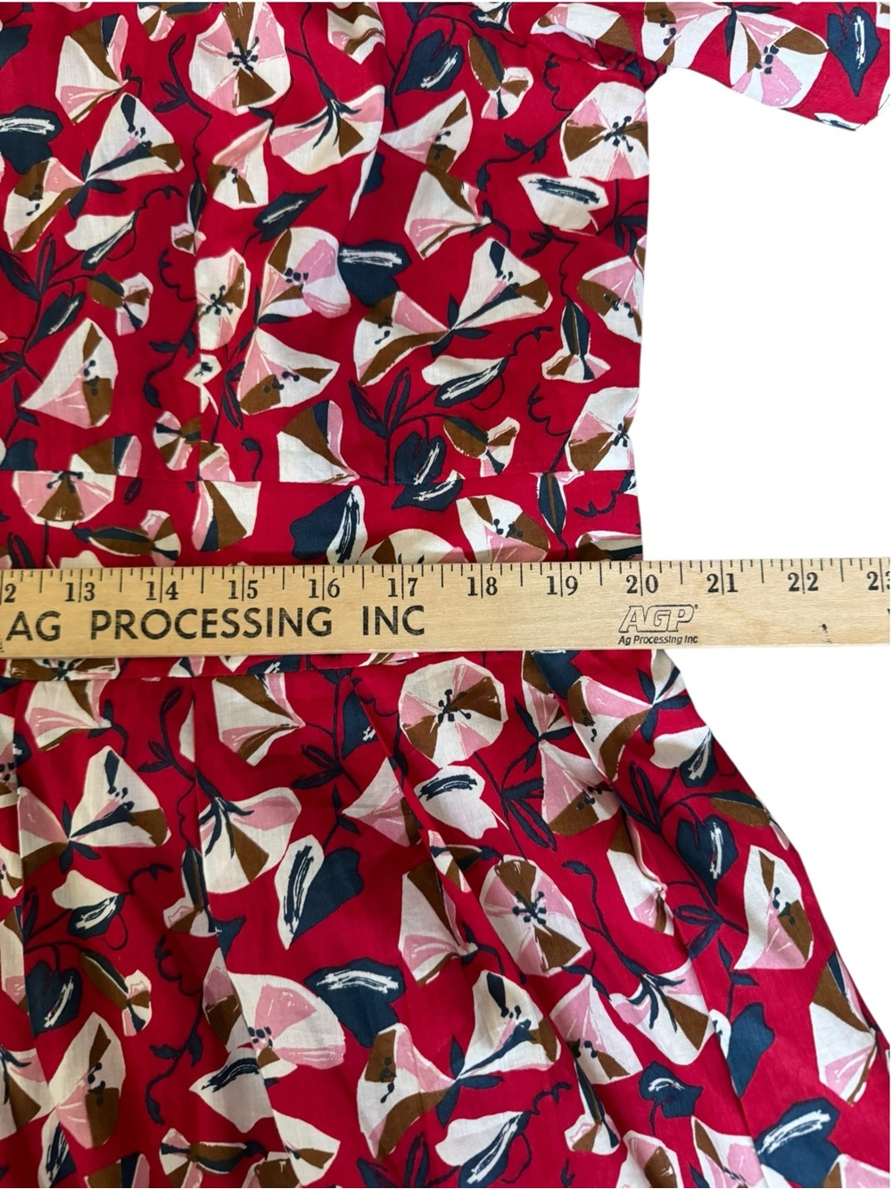 Seasalt Cornwall Charlotte Dress US 14 Organic Cotton Floral Midi Shirt Dress - Picture 6 of 8